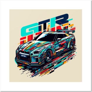 Nissan GT-R R34 Posters and Art